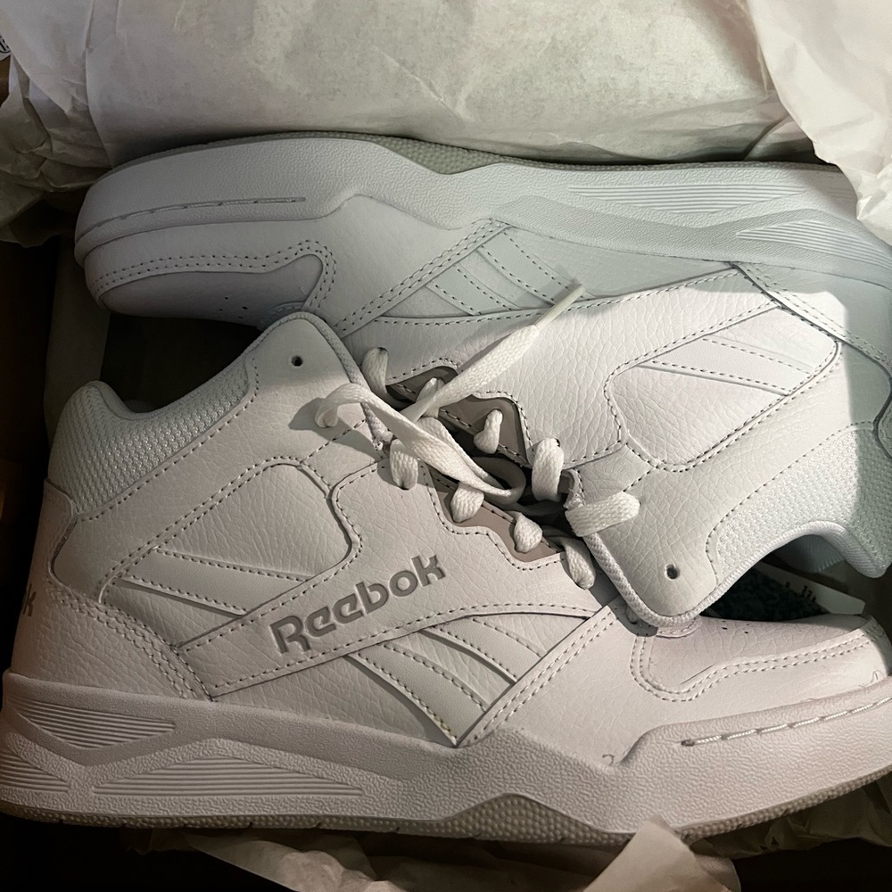 Reebok Classic White High-Tops - Royal BB4500